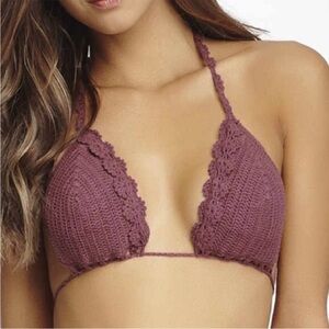 Beauty and the beach Crochet bikini top